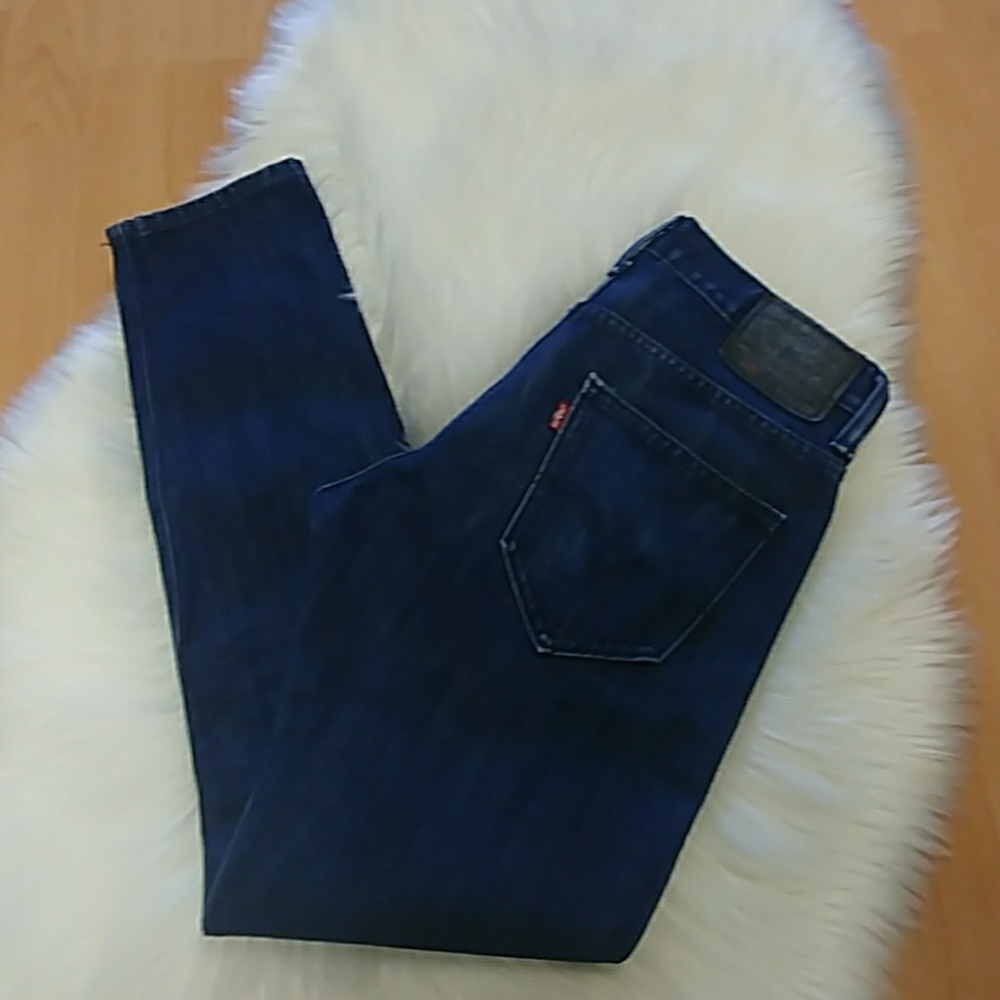 Levi's 520 Taper Dark Denim Jeans